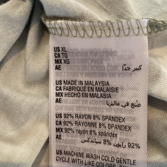 Style and Co camo tank dress XL - Picture 3 of 4